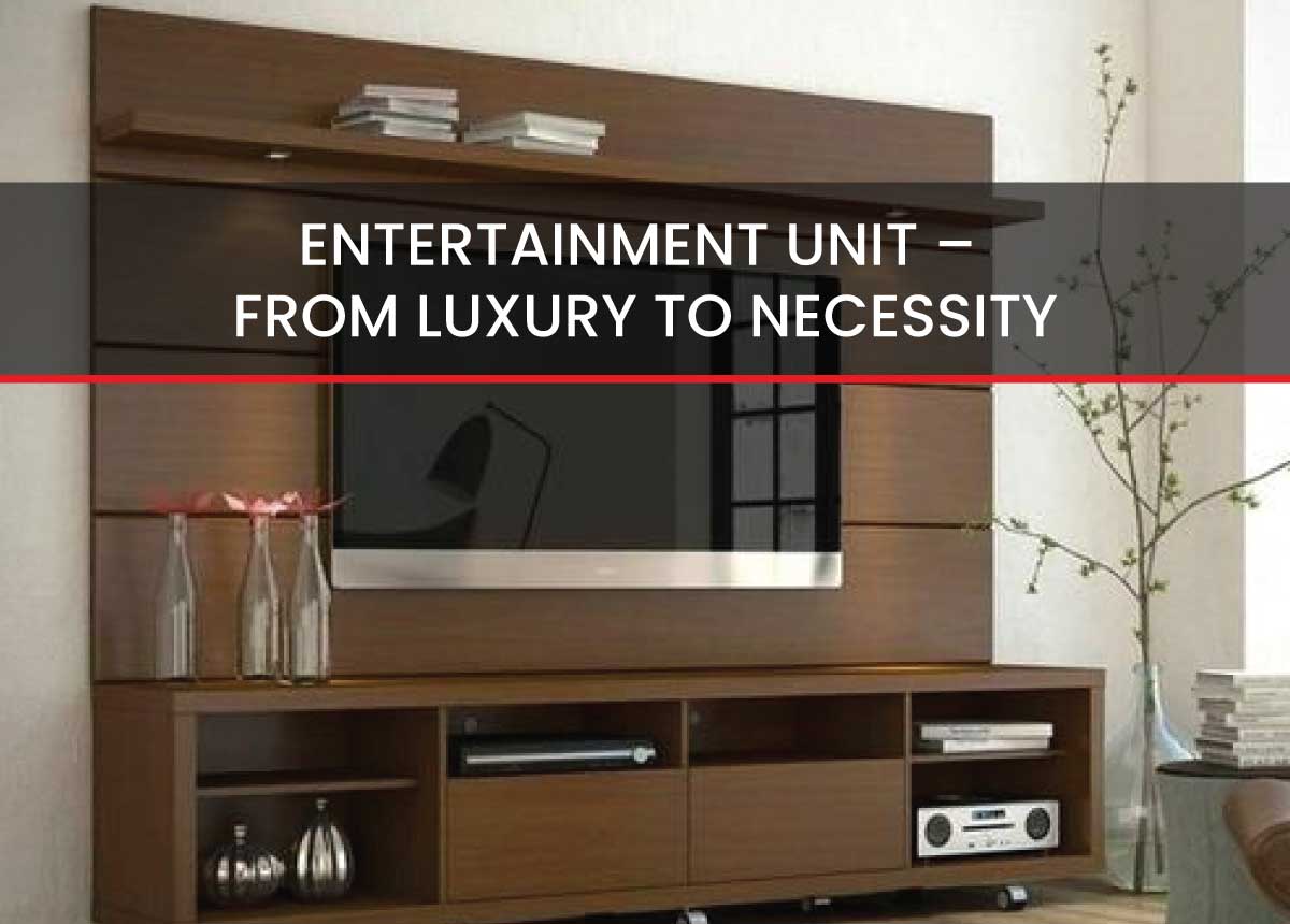 ENTERTAINMENT UNIT - FROM LUXURY TO NECESSITY 