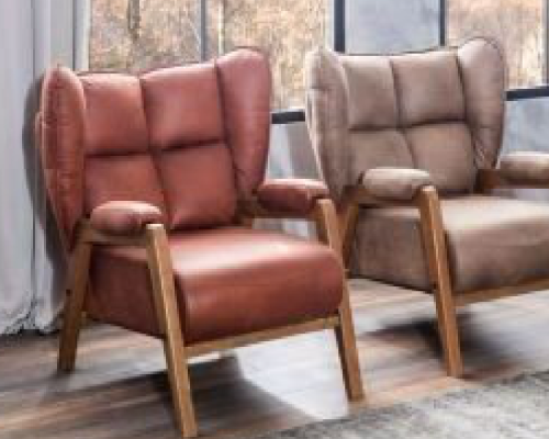 English Roll Arm Sofa One Seater