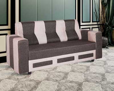 Plain 3 Seater  Sofa
