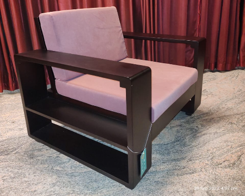 Jasper Setee Single Seater Seat,Charu Free Cushion[Two Side