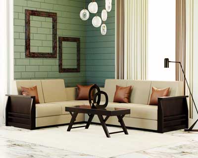 Super Mariya L Shape Sofa
