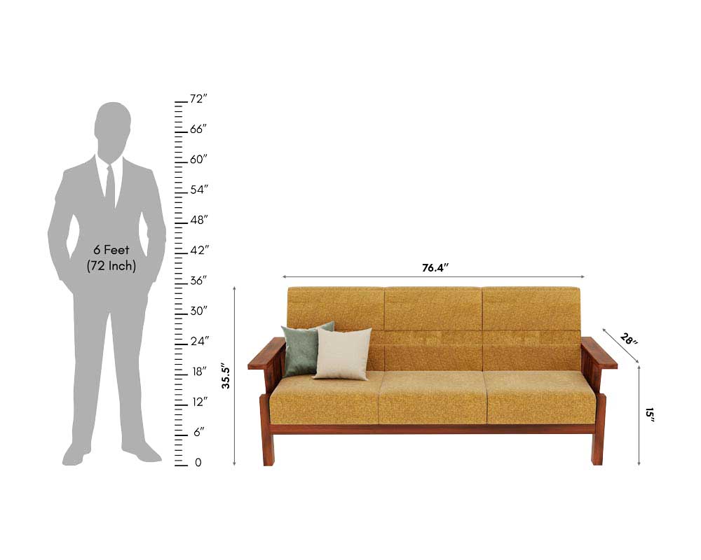 Raiwell 3 Seater Sofa Online At