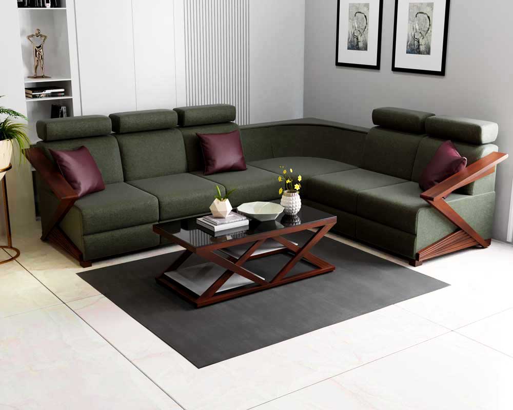 Z Mode L Shape Sofa Online At Best