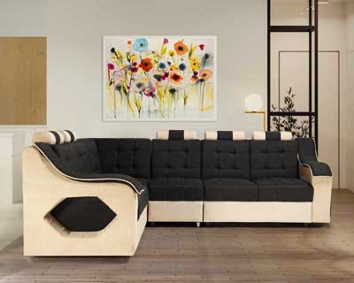 Stitching Corner Sofa