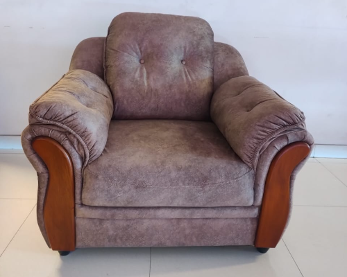 Button Sofa Single Seater