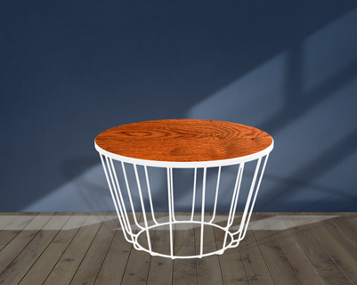 Douala Centre Table White Color