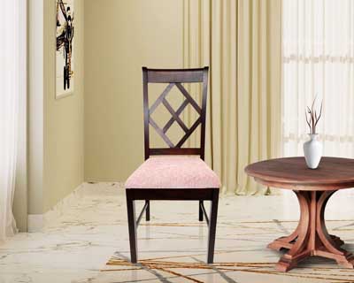 Diamon Check Dining Chair