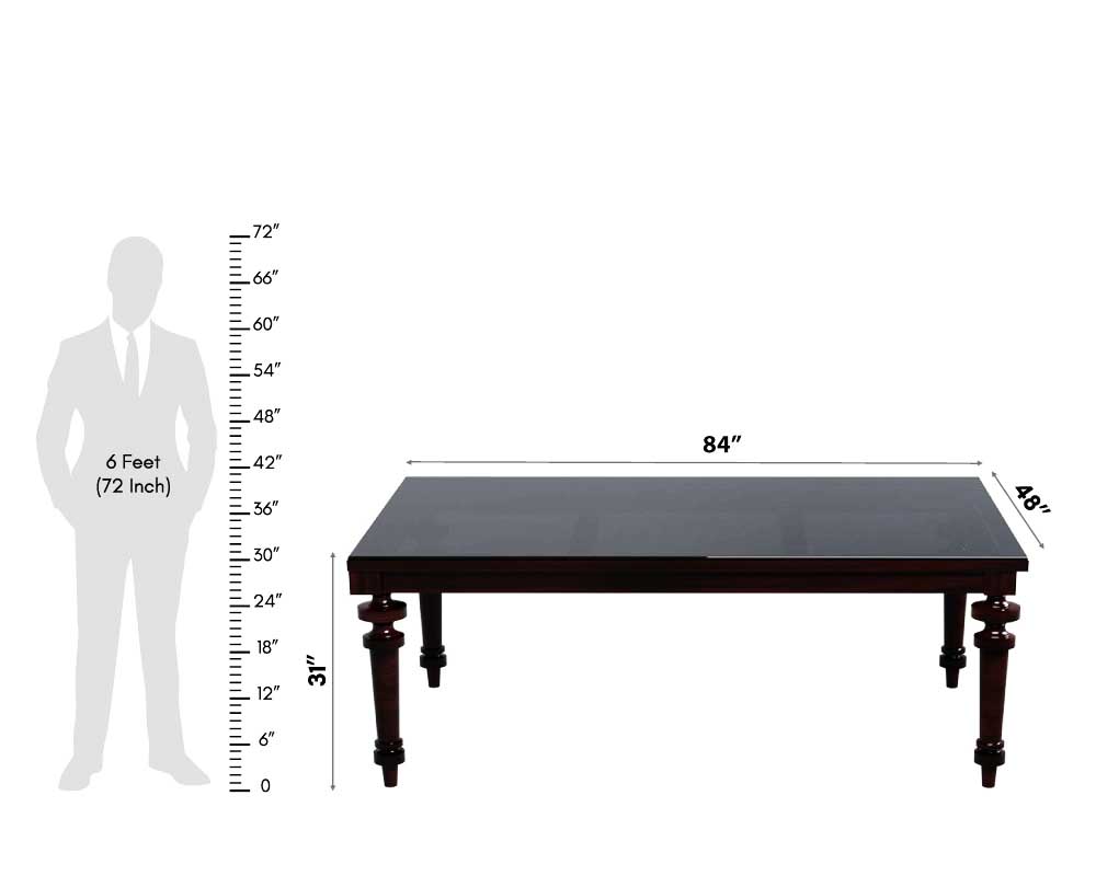 Buy Attractive Laith 8 Seater Dining Table Online At Best Price In Kerala -  Hokybo