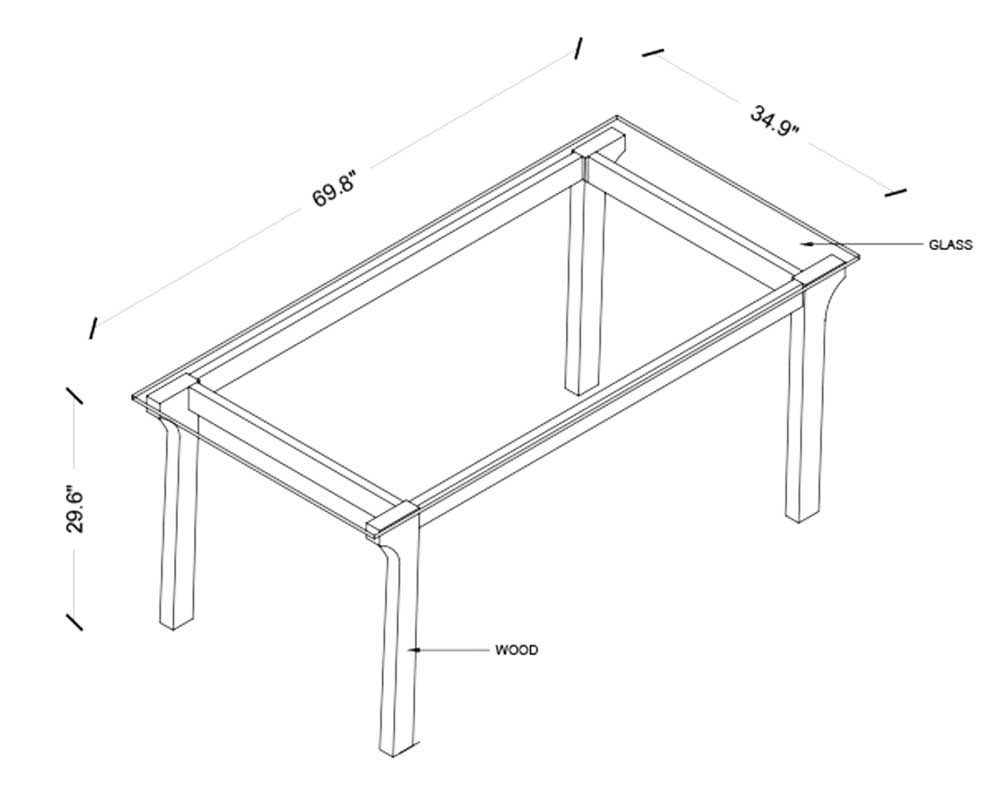 Buy Dear 8 Seater Dining Table Online At Best Price In Kerala - Hokybo