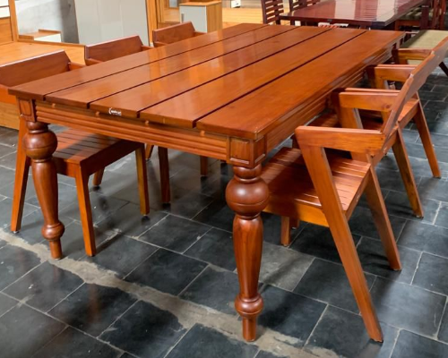 7X4 D2 Attractive Table [Top Palaka :Mg][4 Pcs][Te