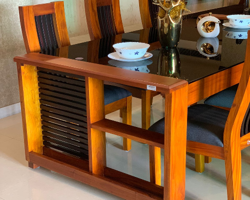 6X3 1/2 Weldone Table(Apple Cart Finish)