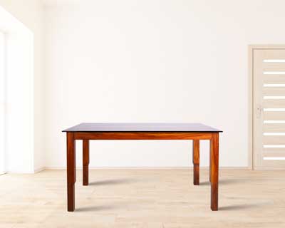 Calia 6 Seater Dining Table Teak Wood
