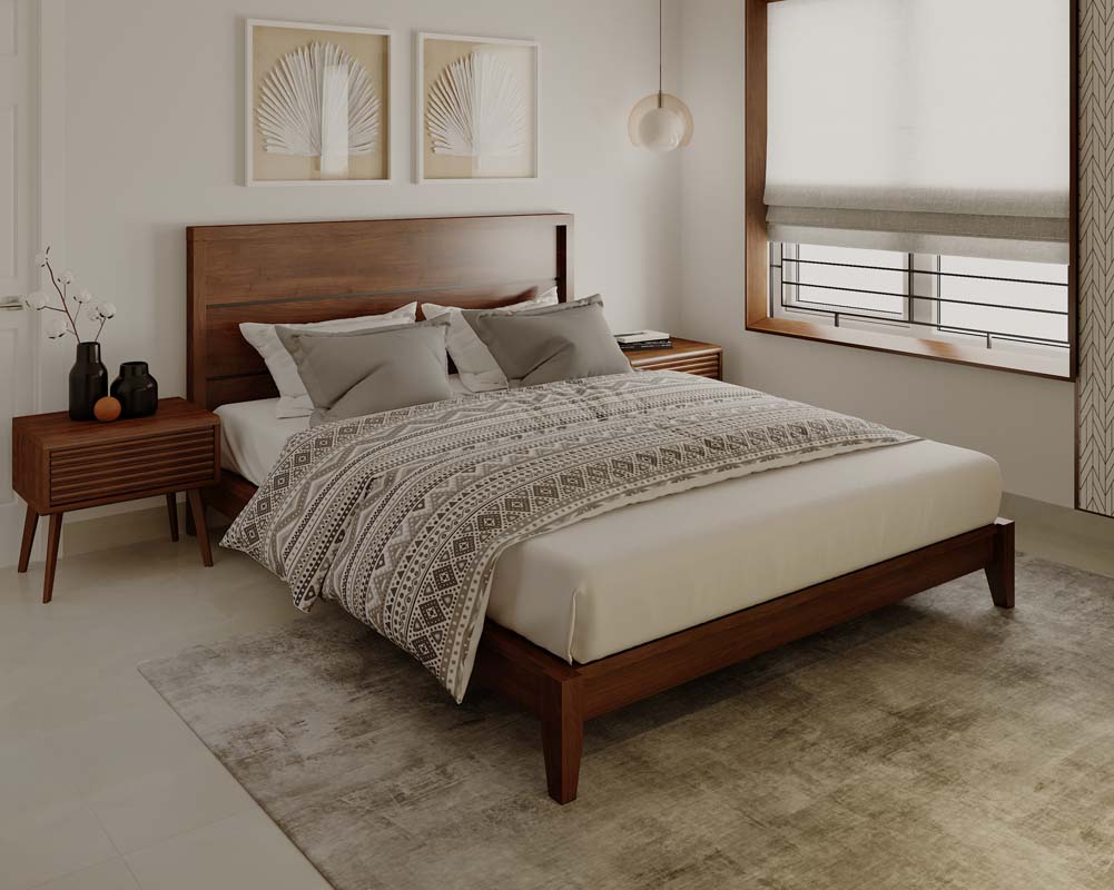 Tarragona Mahogany Queen Size Cot