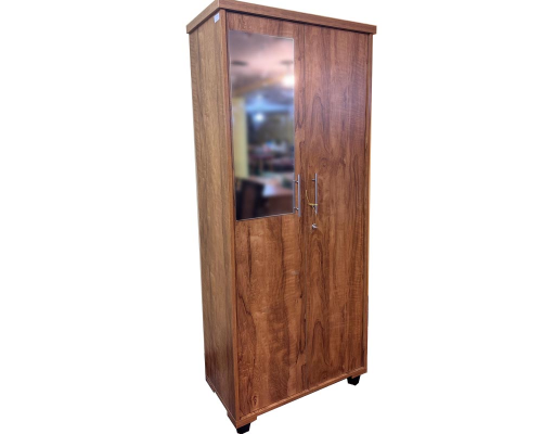 2 Door Wardrobe With Mirror Vlwr02[H-76,W-33,D-17]