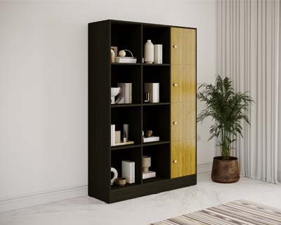 4D Open Rack Book Shelf