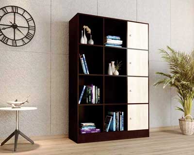 4D Open Rack Book Shelf