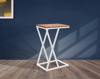 Giza Accent Table White Color
